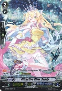 Attractive Glow, Sandy (SP) - G-CB07: Divas' Festa - Cardfight Vanguard card