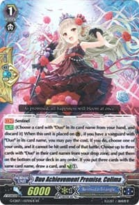 Duo Achievement Promise, Colima (Black) - G-CB07: Divas' Festa - Cardfight Vanguard card