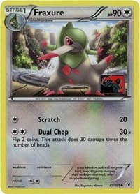 Fraxure - 87/101 (League Promo) - League & Championship Cards - Pokemon card