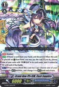 Brand-New-PRISM, Flash Sapphire - G-CB07: Divas' Festa - Cardfight Vanguard card