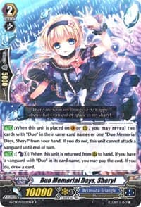 Duo Memorial Days, Sheryl (Black) - G-CB07: Divas' Festa - Cardfight Vanguard card