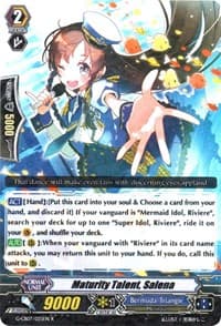 Maturity Talent, Salena - G-CB07: Divas' Festa - Cardfight Vanguard card