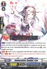 Immaculate Symbol, Fria - G-CB07: Divas' Festa - Cardfight Vanguard card