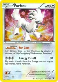 Furfrou - 114/146 (Cosmos Holo) - Blister Exclusives - Pokemon card
