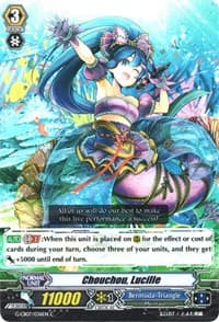 Chouchou, Lucille - G-CB07: Divas' Festa - Cardfight Vanguard card