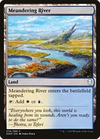 Meandering River - Dominaria - Magic: The Gathering card