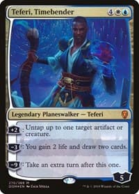 Teferi, Timebender - Dominaria - Magic: The Gathering card