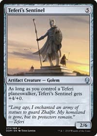 Teferi's Sentinel - Dominaria - Magic: The Gathering card