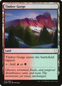Timber Gorge - Dominaria - Magic: The Gathering card