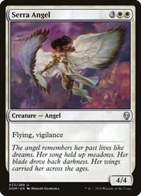 Serra Angel - Dominaria - Magic: The Gathering card