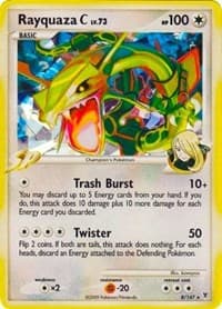 Rayquaza C - 8/147 (Cracked Ice) - Miscellaneous Cards & Products - Pokemon card