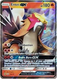 Entei GX - 10a/73 - Alternate Art Promos - Pokemon card