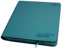 Binder - 12-Pocket QuadRow ZipFolio XenoSkin - Petrol - Ultimate Guard Storage Albums - Storage Albums card