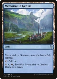 Memorial to Genius - Dominaria - Magic: The Gathering card