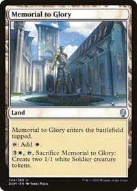 Memorial to Glory - Dominaria - Magic: The Gathering card