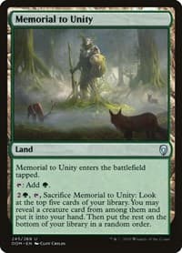 Memorial to Unity - Dominaria - Magic: The Gathering card