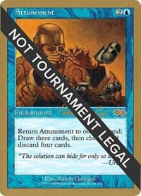 Attunement - 2000 Tom van de Logt (USG) - World Championship Decks - Magic: The Gathering card