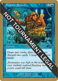 Frantic Search - 2000 Tom van de Logt (ULG) - World Championship Decks - Magic: The Gathering card