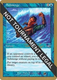 Submerge - 2000 Tom van de Logt (NMS) (SB) - World Championship Decks - Magic: The Gathering card