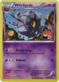Whirlipede - 53/114 (League Promo) - League & Championship Cards - Pokemon card