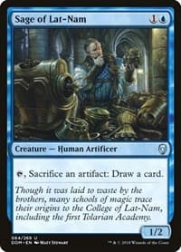 Sage of Lat-Nam - Dominaria - Magic: The Gathering card