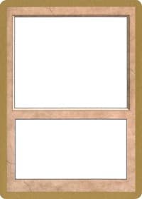 2001 World Championship Blank Card - World Championship Decks - Magic: The Gathering card