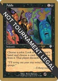 Addle - 2001 Tom van de Logt (INV) (SB) - World Championship Decks - Magic: The Gathering card