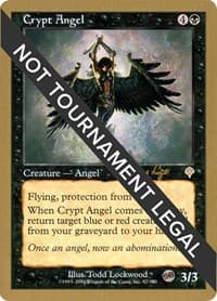 Crypt Angel - 2001 Tom van de Logt (INV) (SB) - World Championship Decks - Magic: The Gathering card