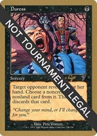 Duress - 2001 Tom van de Logt (7ED) - World Championship Decks - Magic: The Gathering card