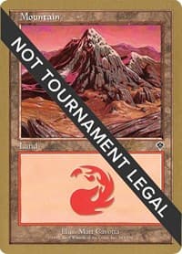 Mountain (343) - 2001 Tom van de Logt (INV) - World Championship Decks - Magic: The Gathering card