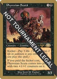 Phyrexian Scuta - 2001 Tom van de Logt (PLS) - World Championship Decks - Magic: The Gathering card
