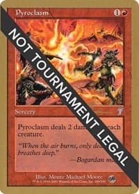 Pyroclasm - 2001 Tom van de Logt (7ED) (SB) - World Championship Decks - Magic: The Gathering card
