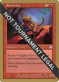 Scoria Cat - 2001 Tom van de Logt (PCY) (SB) - World Championship Decks - Magic: The Gathering card