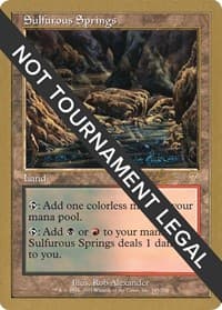 Sulfurous Springs - 2001 Tom van de Logt (7ED) - World Championship Decks - Magic: The Gathering card