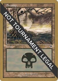 Swamp (339) - 2001 Tom van de Logt (INV) - World Championship Decks - Magic: The Gathering card
