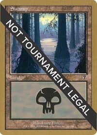 Swamp (348) - 2001 Tom van de Logt (7ED) - World Championship Decks - Magic: The Gathering card