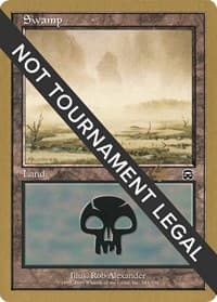 Swamp (341) - 2001 Tom van de Logt (MMQ) - World Championship Decks - Magic: The Gathering card