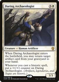 Daring Archaeologist - Dominaria - Magic: The Gathering card
