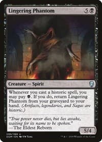 Lingering Phantom - Dominaria - Magic: The Gathering card