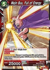 Majin Buu, Full of Energy - Tournament of Power - Dragon Ball Super: Masters card