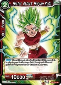 Sister Attack Saiyan Kale - Tournament of Power - Dragon Ball Super: Masters card
