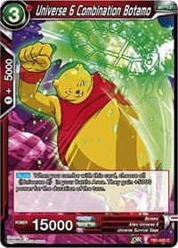 Universe 6 Combination Botamo - Tournament of Power - Dragon Ball Super: Masters card