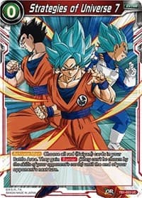 Strategies of Universe 7 - Tournament of Power - Dragon Ball Super: Masters card