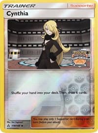 Cynthia - 119/156 (Regional Championships) - League & Championship Cards - Pokemon card
