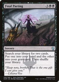 Final Parting - Dominaria - Magic: The Gathering card