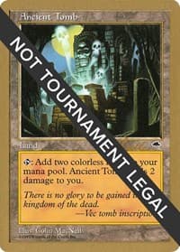 Ancient Tomb - 1999 Kai Budde (TMP) - World Championship Decks - Magic: The Gathering card