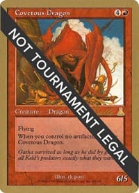 Covetous Dragon - 1999 Kai Budde (UDS) - World Championship Decks - Magic: The Gathering card