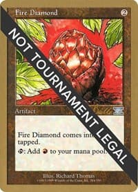 Fire Diamond - 1999 Kai Budde (6ED) - World Championship Decks - Magic: The Gathering card