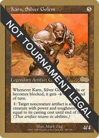 Karn, Silver Golem - 1999 Kai Budde (USG) - World Championship Decks - Magic: The Gathering card