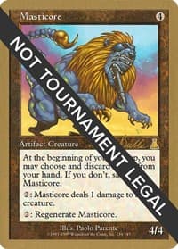Masticore - 1999 Kai Budde (UDS) - World Championship Decks - Magic: The Gathering card
